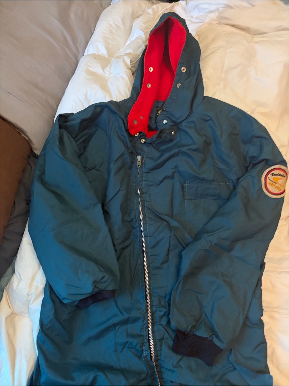 Vintage 60s/70s Ski-doo Bombardier Snowsuit
